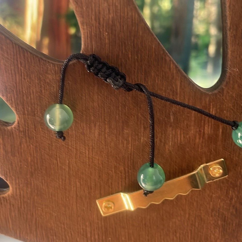 Stylish Green Beaded Bracelet - Picture 5 of 5
